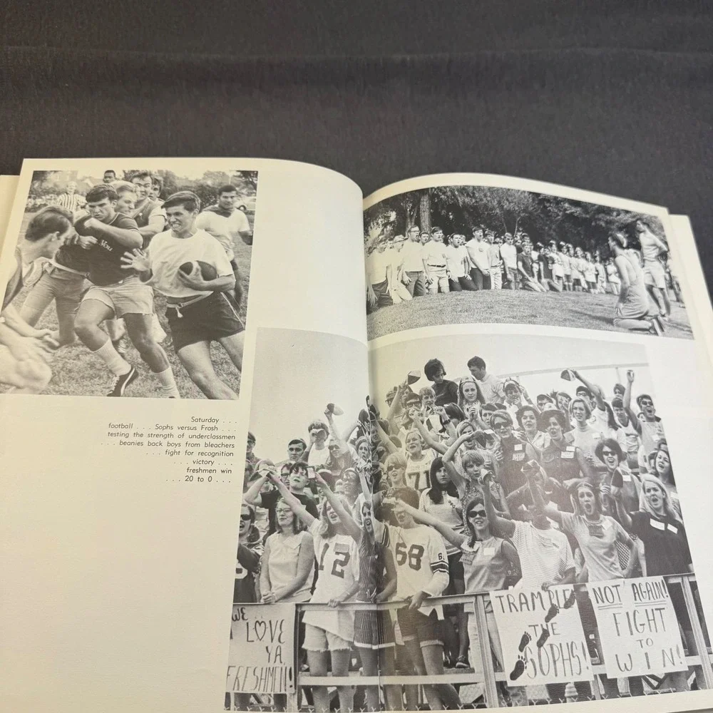 Vintage 1968 Yearbook 